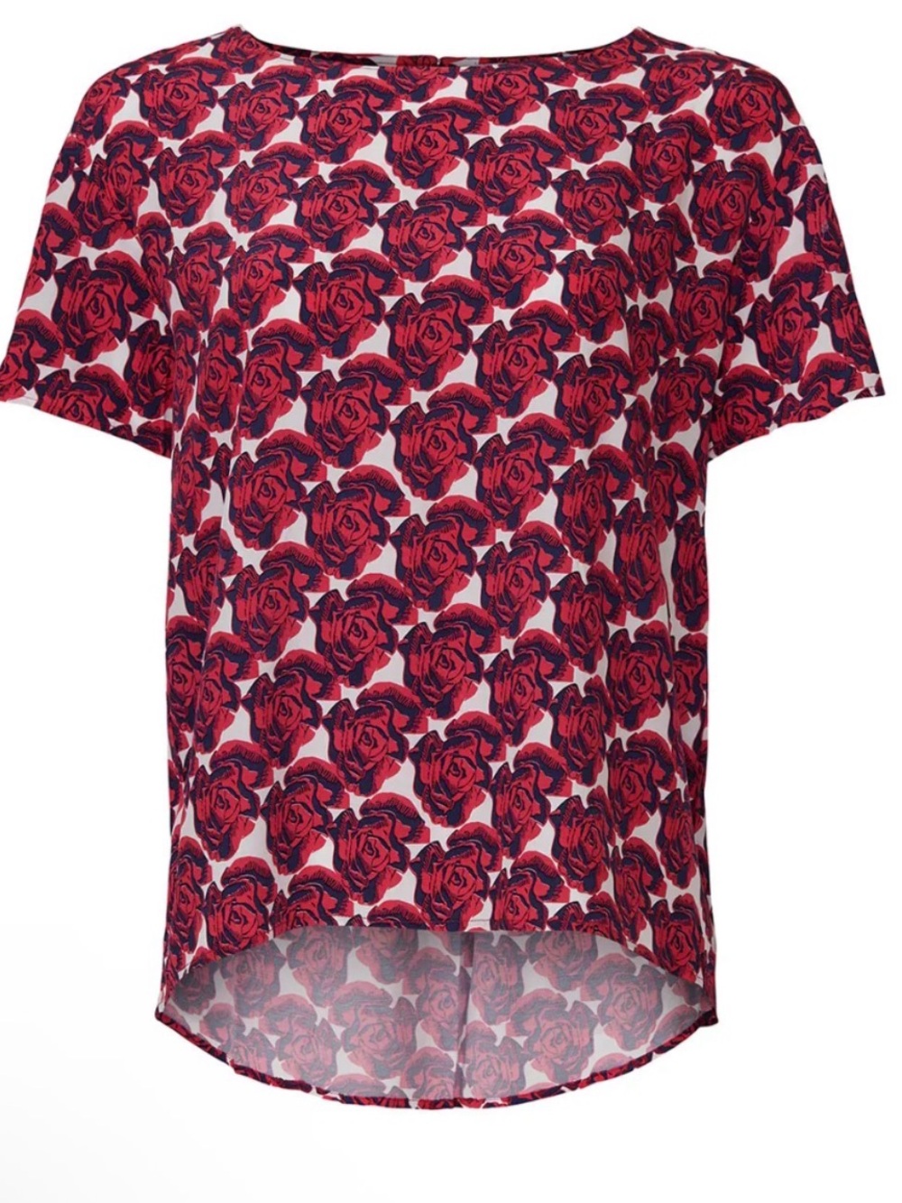 Peter Som Floral Pop-Art Inspired Top, Size M‎